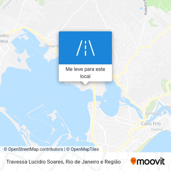 Travessa Lucidio Soares mapa