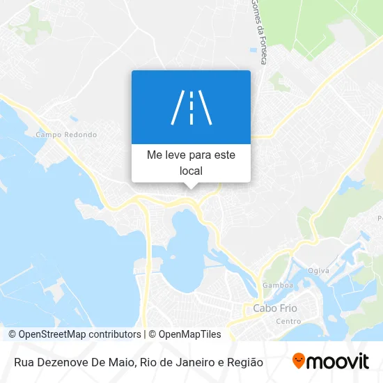 Rua Dezenove De Maio mapa