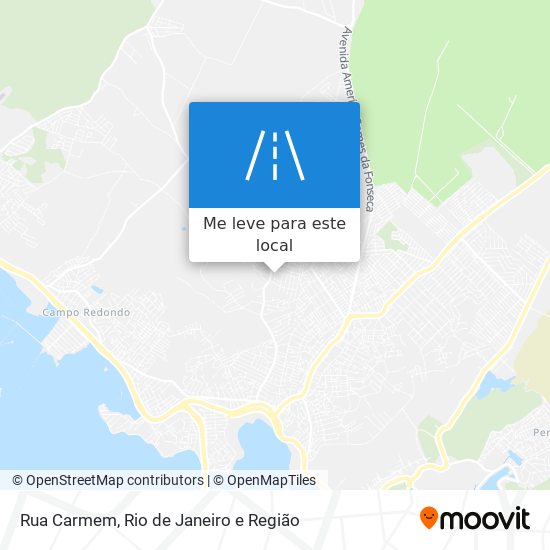 Rua Carmem mapa