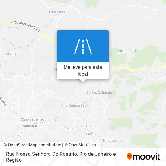 Rua Nossa Senhora Do Rosario mapa