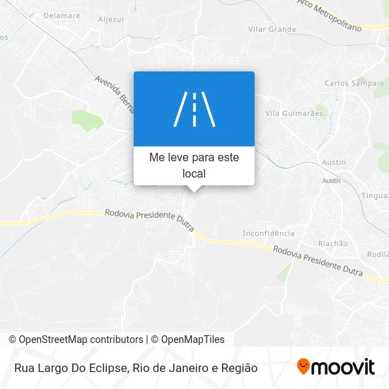 Rua Largo Do Eclipse mapa