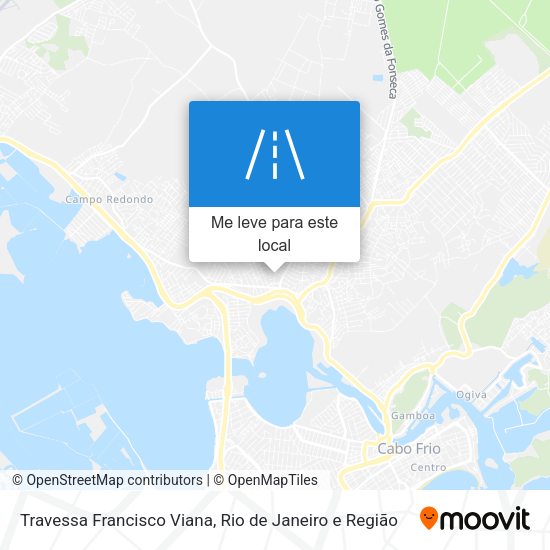 Travessa Francisco Viana mapa