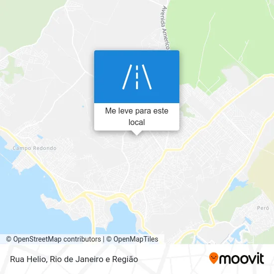 Rua Helio mapa