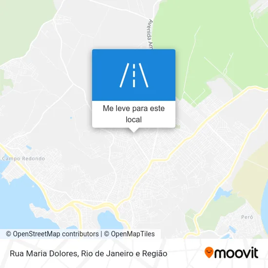 Rua Maria Dolores mapa