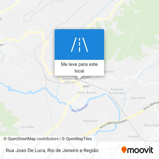 Rua Joao De Luca mapa
