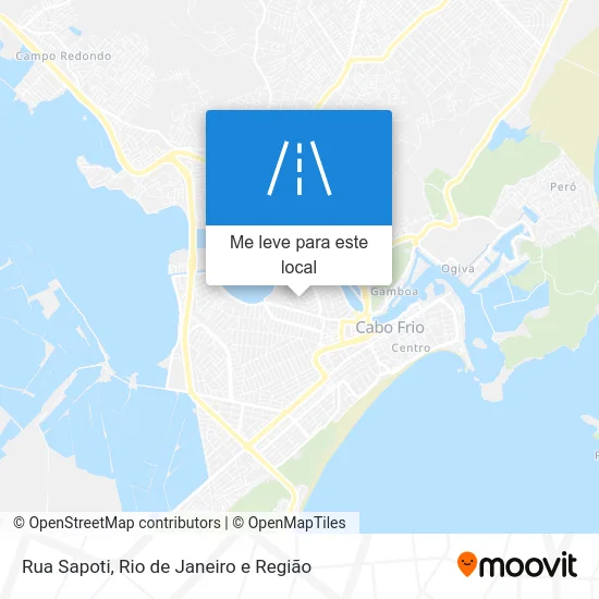 Rua Sapoti mapa