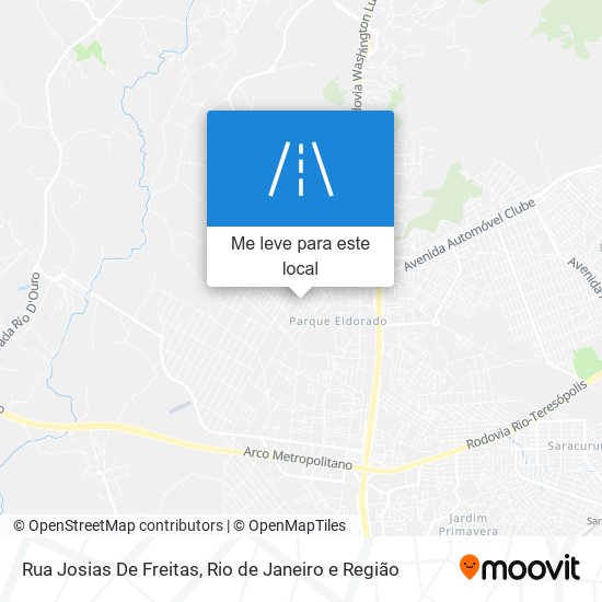 Rua Josias De Freitas mapa