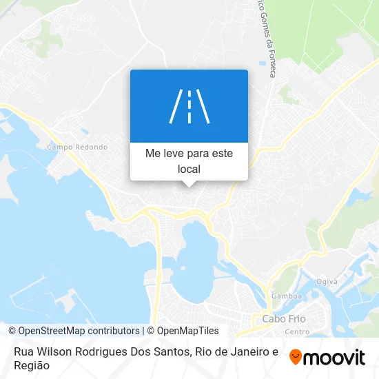 Rua Wilson Rodrigues Dos Santos mapa