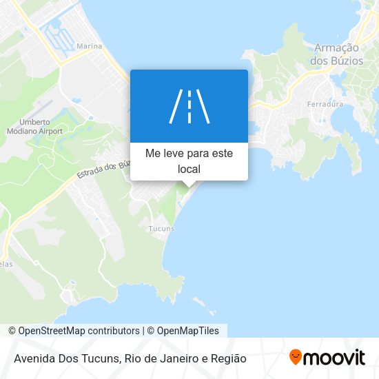 Avenida Dos Tucuns mapa