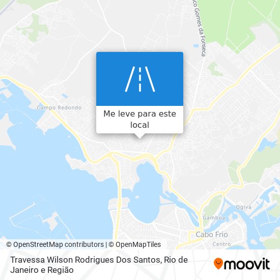 Travessa Wilson Rodrigues Dos Santos mapa