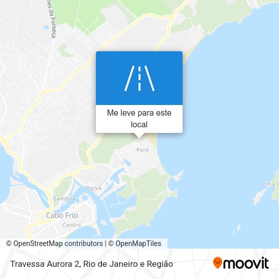 Travessa Aurora 2 mapa