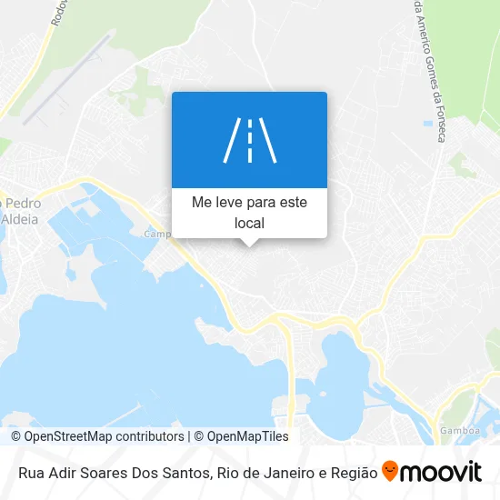 Rua Adir Soares Dos Santos mapa