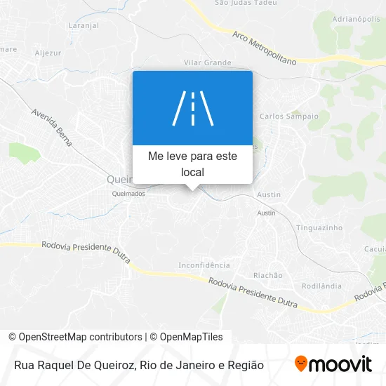 Rua Raquel De Queiroz mapa