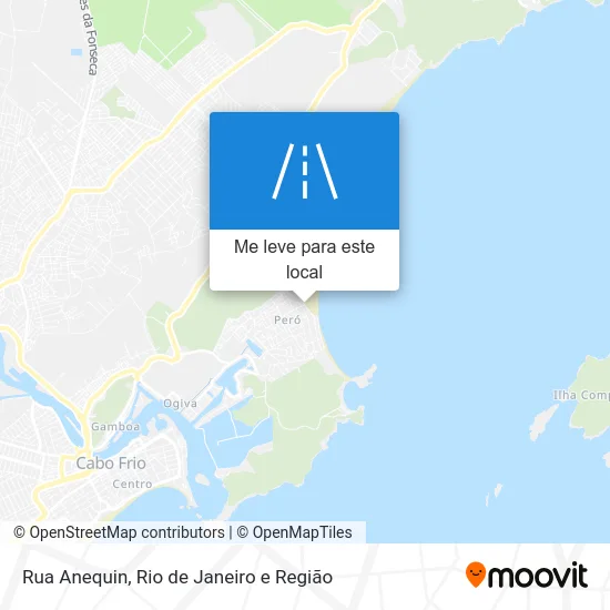 Rua Anequin mapa