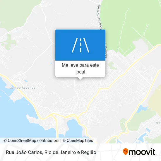 Rua João Carlos mapa