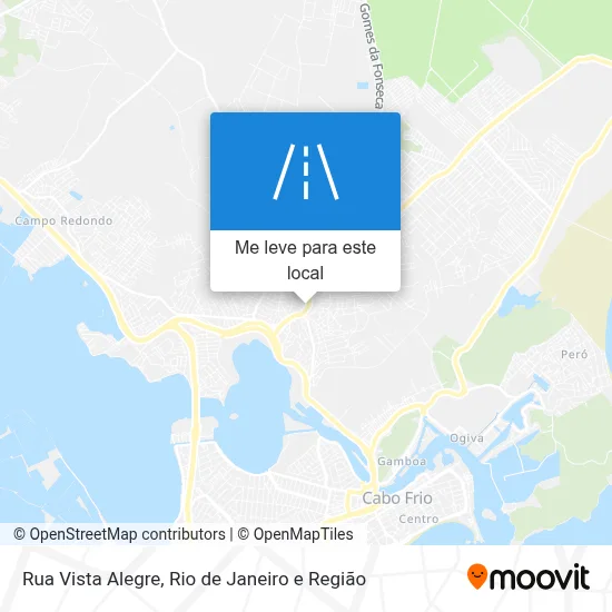Rua Vista Alegre mapa