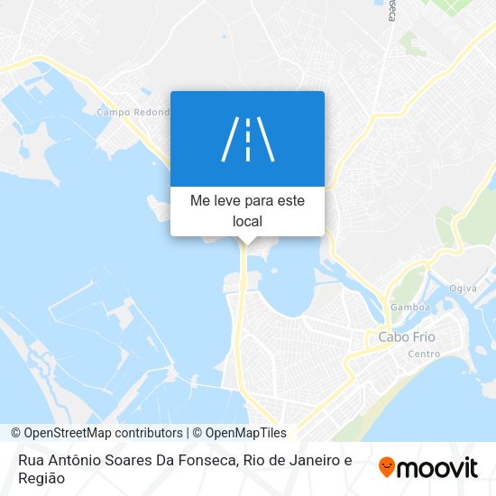 Rua Antônio Soares Da Fonseca mapa