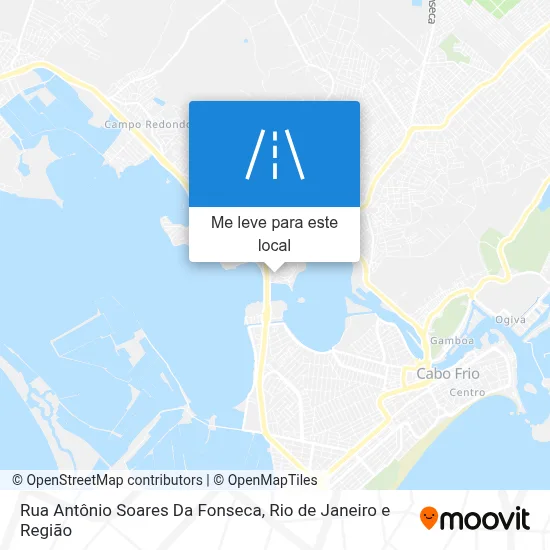 Rua Antônio Soares Da Fonseca mapa