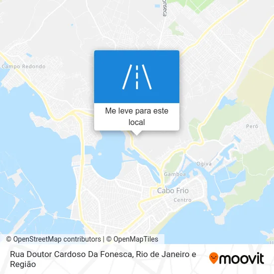 Rua Doutor Cardoso Da Fonesca mapa