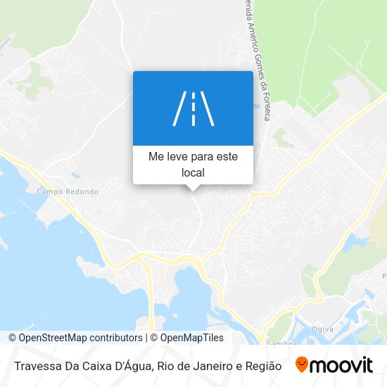 Travessa Da Caixa D'Água mapa