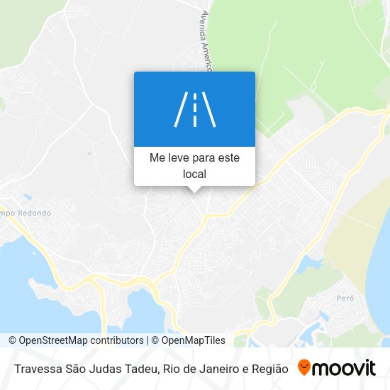 Travessa São Judas Tadeu mapa