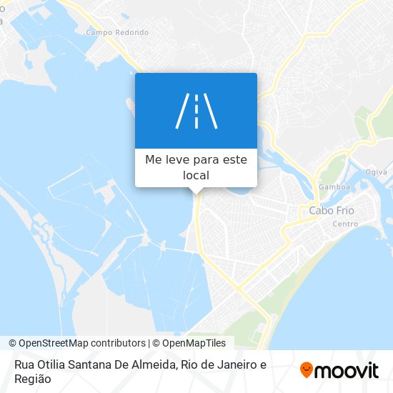 Rua Otilia Santana De Almeida mapa