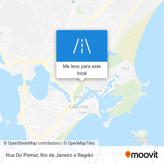 Rua Do Pomar mapa