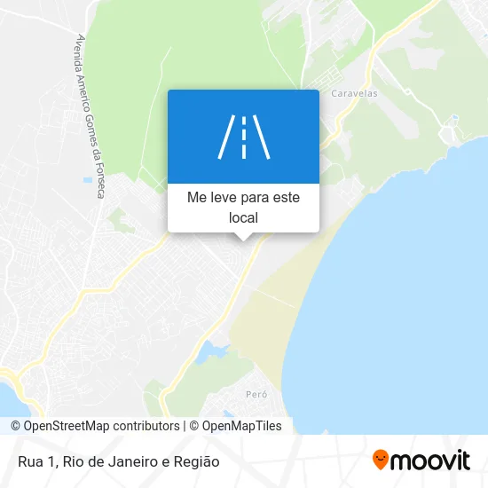 Rua 1 mapa