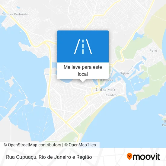 Rua Cupuaçu mapa