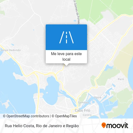 Rua Helio Costa mapa