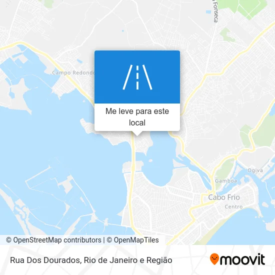 Rua Dos Dourados mapa