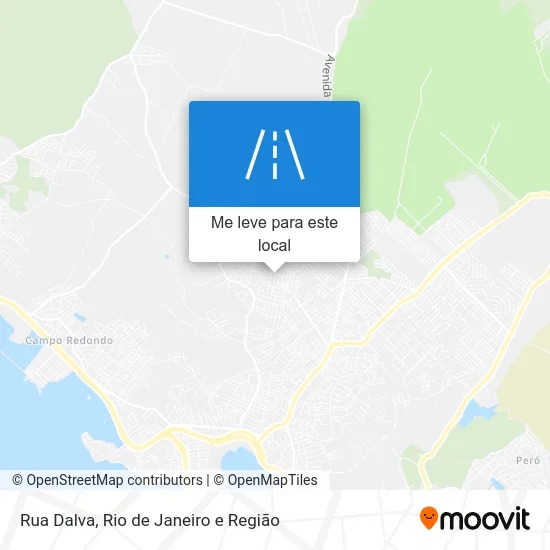 Rua Dalva mapa