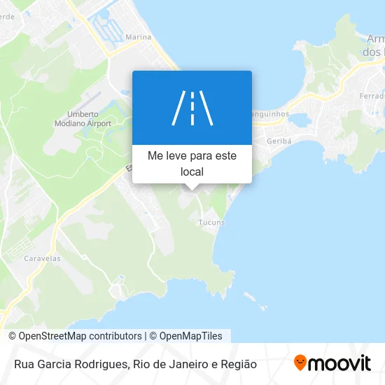 Rua Garcia Rodrigues mapa