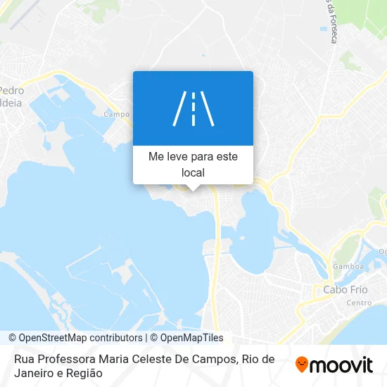 Rua Professora Maria Celeste De Campos mapa