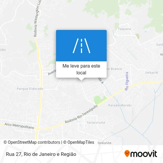 Rua 27 mapa
