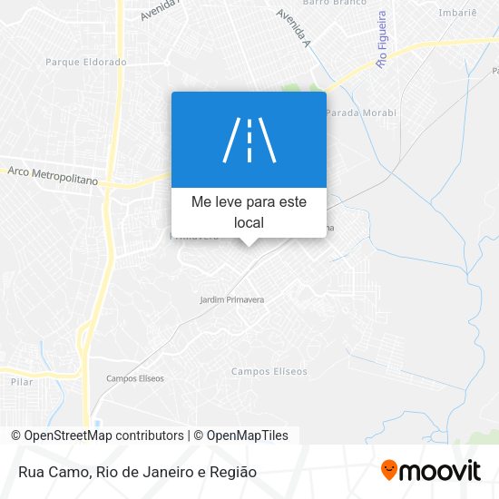 Rua Camo mapa
