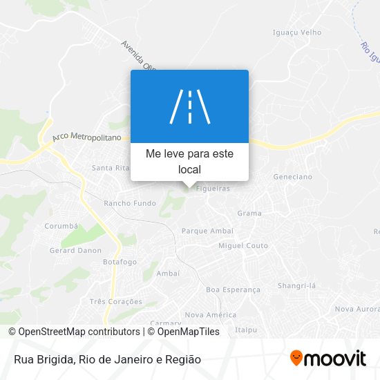 Rua Brigida mapa