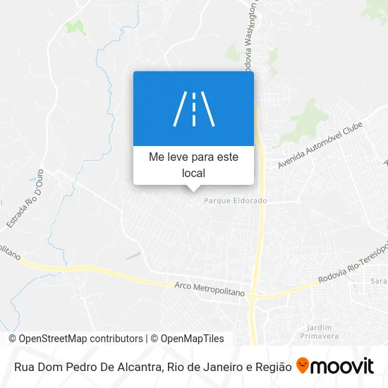 Rua Dom Pedro De Alcantra mapa