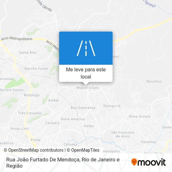 Rua João Furtado De Mendoça mapa
