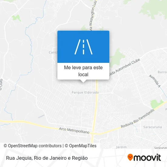 Rua Jequia mapa