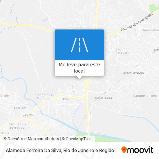 Alameda Ferreira Da Silva mapa