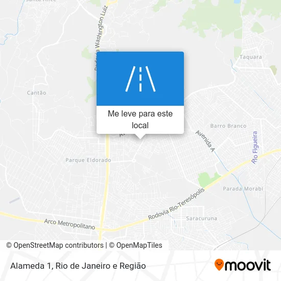 Alameda 1 mapa