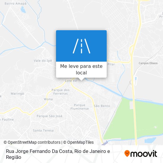 Rua Jorge Fernando Da Costa mapa