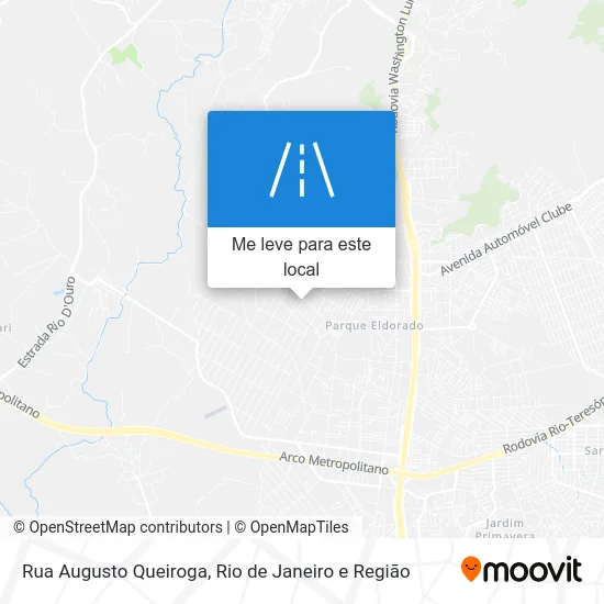 Rua Augusto Queiroga mapa