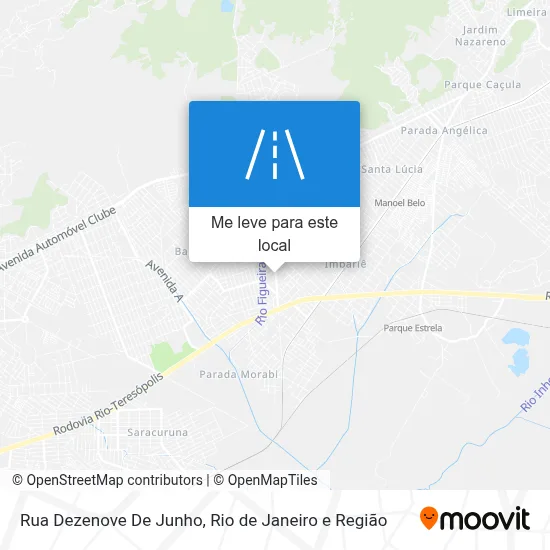 Rua Dezenove De Junho mapa