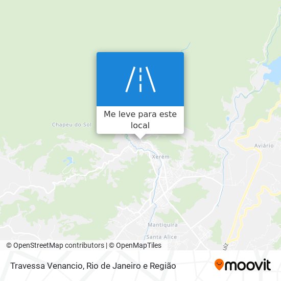 Travessa Venancio mapa