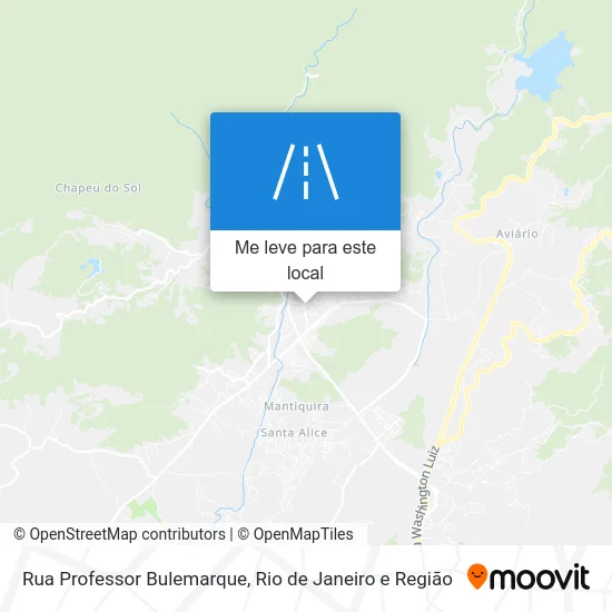 Rua Professor Bulemarque mapa