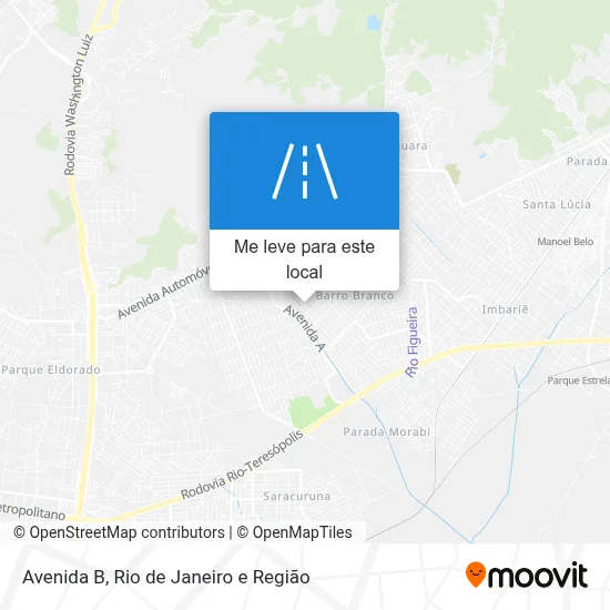 Avenida B mapa