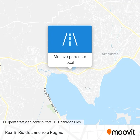 Rua B mapa