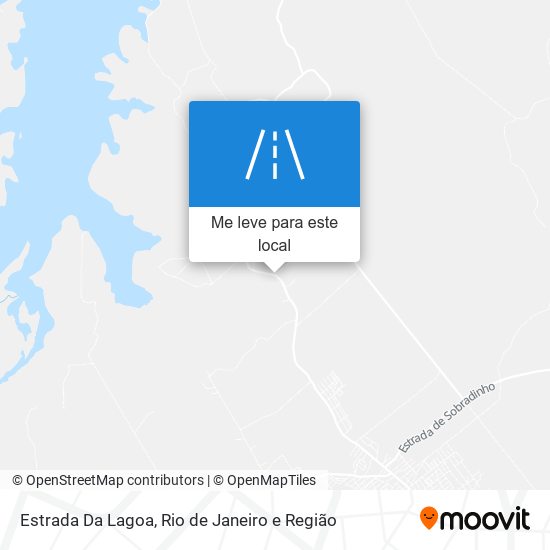 Estrada Da Lagoa mapa